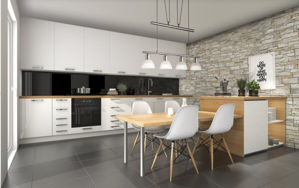 LED Luster na lanku DAYTONA 4xE14/5W/230V 3000K lesklý chróm