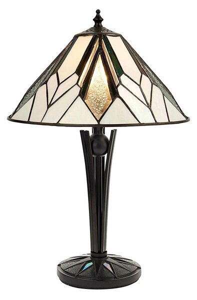 Endon 70365 - Stolná lampa Tiffany ASTORIA 1xE14/40W/230V priemer 30 cm