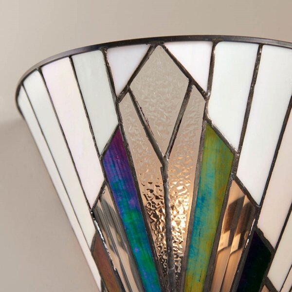 Endon 63940 - Nástenné svietidlo Tiffany ASTORIA 1xE14/40W/230V
