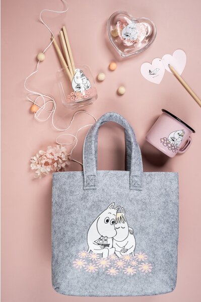 Muurla Hrnček Moomin Together 0,37l, ružový