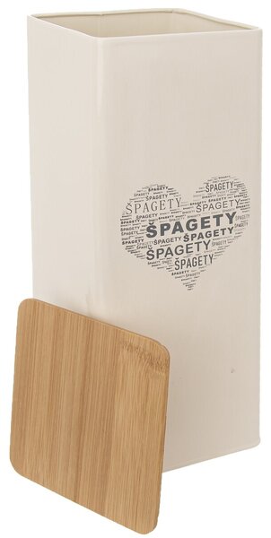 Dóza Špagety SRDCE 11,5x11,5x28,5 cm