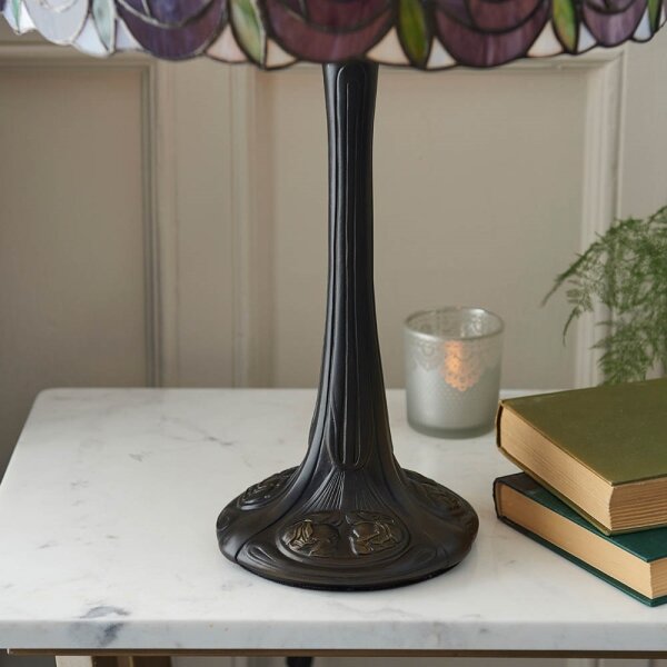 Endon 64177 - Stolná lampa Tiffany HUTCHINSON 1xE27/60W/230V pr. 40 cm