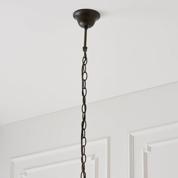 Endon 64162 - Závesný luster Tiffany HECTOR na reťazi 1xE27/60W/230V pr. 40 cm