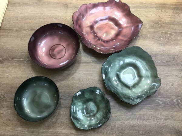 MISKA NIKOL 30X28X5 CM ZELENÁ