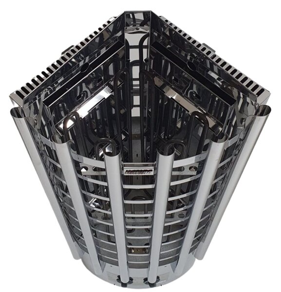 Harvia saunová pec elektrická Glow Corner TRC90 Steel
