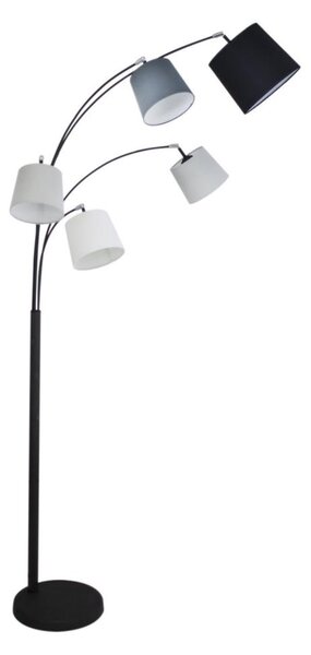 ByRydens 4100440-4007 - Stojacia lampa FOGGY 5xE14/5W/230V