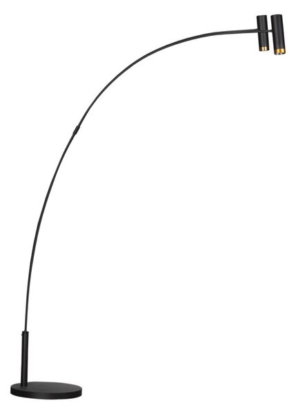 ByRydens 4100920-4002 - Stojacia lampa PULS 2xGU10/5W/230V čierna