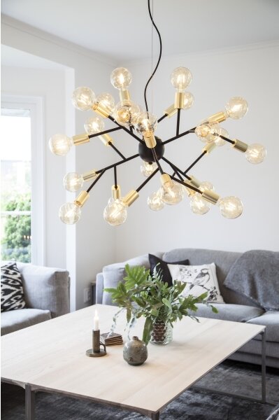 ByRydens 4200460-4002 - Luster na lanku HEROES 24xE27/5W/230V