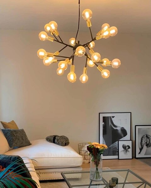 ByRydens 4200460-4002 - Luster na lanku HEROES 24xE27/5W/230V