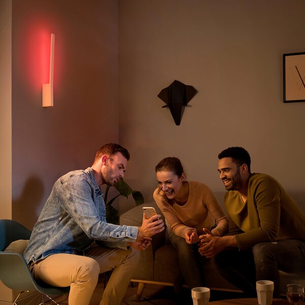 NÁSTENNÉ LED SVIETIDLO, 10,7/55,8/3,1 cm Philips HUE - Online Only bytové doplnky, Online Only