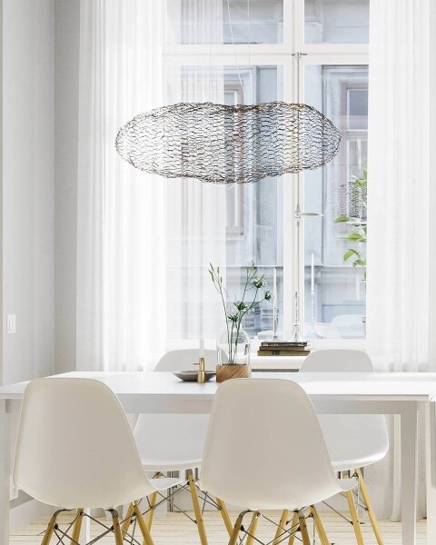 ByRydens 4201250-4002 - LED Luster na lanku HAYDEN LED/15W/230V čierna