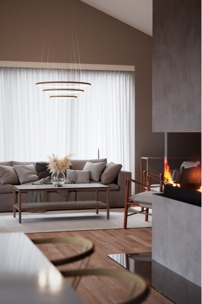 ByRydens 4202250-5507 - LED luster na lanku TRIONE LED/45W/230V