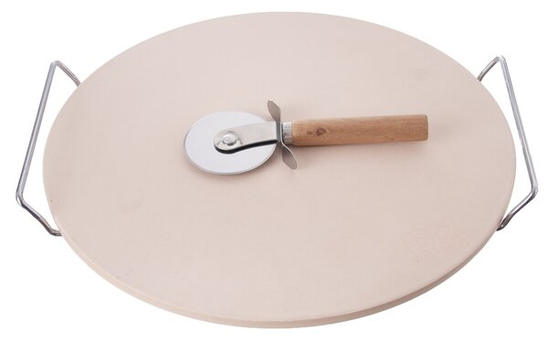 Kameň na pečenie s krájačom pr. 33 cm