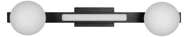 LED Nástenné svietidlo MAGNET LED/13W/230V + 2xG9/60W 3000/4000K čierna