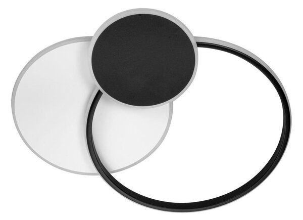 LED Stropné svietidlo LED/78W/230V 3000-5000K čierna/šedá