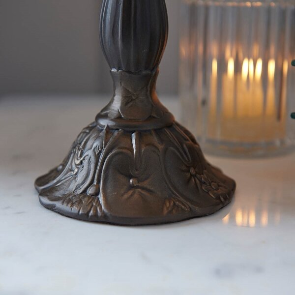 Endon 63963 - Stolná lampa Tiffany BOTANICA 1xE14/40W/230V, priemer 16 cm