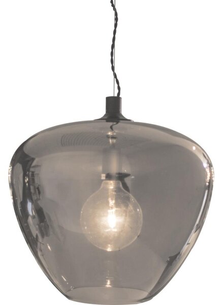 ByRydens 4200870-4505 - Luster na lanku BELLISSIMO 1xE27/8W/230V dymová/čierna