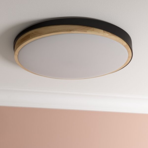 Brilliant - LED St. stropné svietidlo BAARLO LED/36W/230V pr. 50 cm čierna + DO