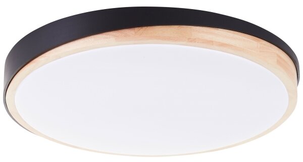 Brilliant - LED St. stropné svietidlo BAARLO LED/36W/230V pr. 50 cm čierna + DO
