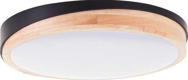 Brilliant - LED St. stropné svietidlo BAARLO LED/24W/230V pr. 35 cm čierna