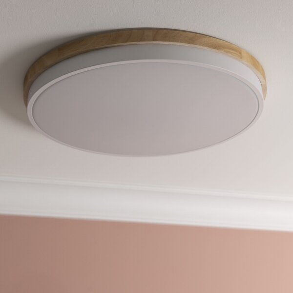 Brilliant - LED St. stropné svietidlo BAARLO LED/36W/230V pr. 50 cm biela + DO