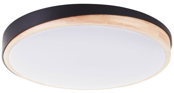 Brilliant - LED St. stropné svietidlo BAARLO LED/36W/230V pr. 50 cm čierna + DO