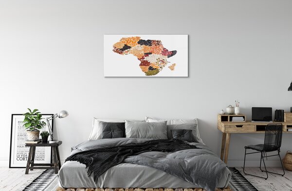 Obraz plexi Mapa korenie 100x50 cm 2 Prívesky