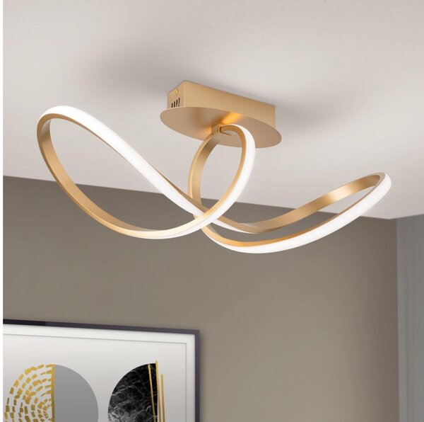 Orion DL 7-694 - LED Stmievateľný prisadený luster CIRCUS LED/30W/230V zlatá