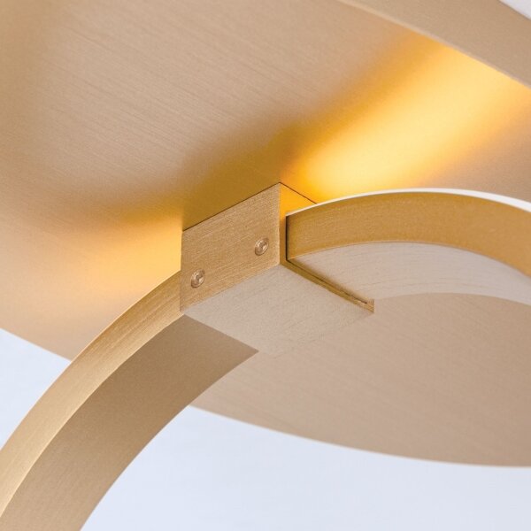 Orion DL 7-694 - LED Stmievateľný prisadený luster CIRCUS LED/30W/230V zlatá