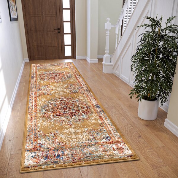 Hanse Home Kusový koberec Luxor 105646 Maderno Red Multicolor - 80x240 cm
