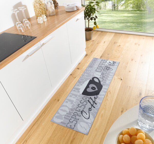 Hanse Home , Behúň Cook & Clean 105729 Grey Black White, 50x150, šedá, kuchyňa