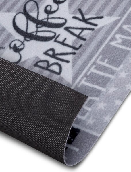 Hanse Home , Behúň Cook & Clean 105723 Grey Black White, 50x150, šedá, kuchyňa