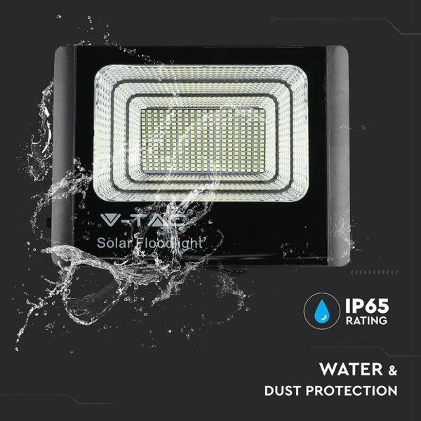 LED Vonkajší solárny reflektor LED/40W/10V IP65 6000K + DO