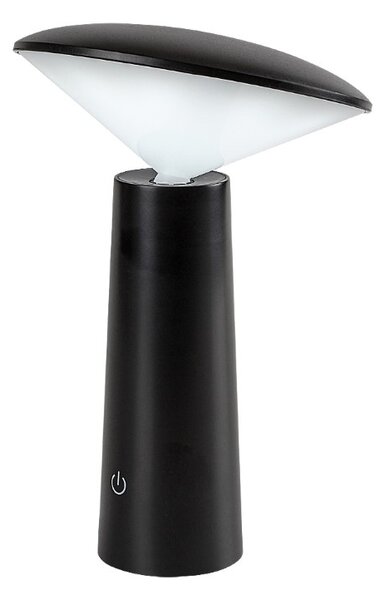 RABALUX 77147 Polperro dotyková stolná lampička nabíjacia V210mm LED 3W/180lm 2800+4000+6500K čierna