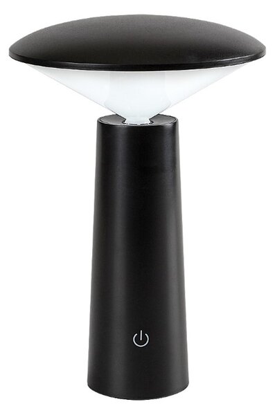 RABALUX 77147 Polperro dotyková stolná lampička nabíjacia V210mm LED 3W/180lm 2800+4000+6500K čierna