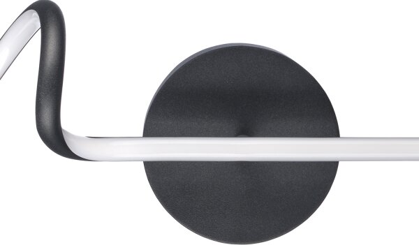ONLI - LED Nástenné svietidlo TWIST LED/6W/230V 4000K čierna