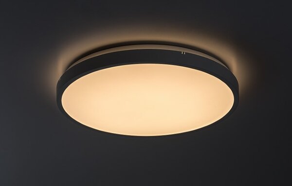 RABALUX 71429 Alenzo stropné svietidlo D420mm LED 36W/2450lm 3000+4000+6000K IP44 biela, DIP switch
