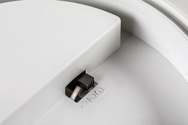 RABALUX 71429 Alenzo stropné svietidlo D420mm LED 36W/2450lm 3000+4000+6000K IP44 biela, DIP switch