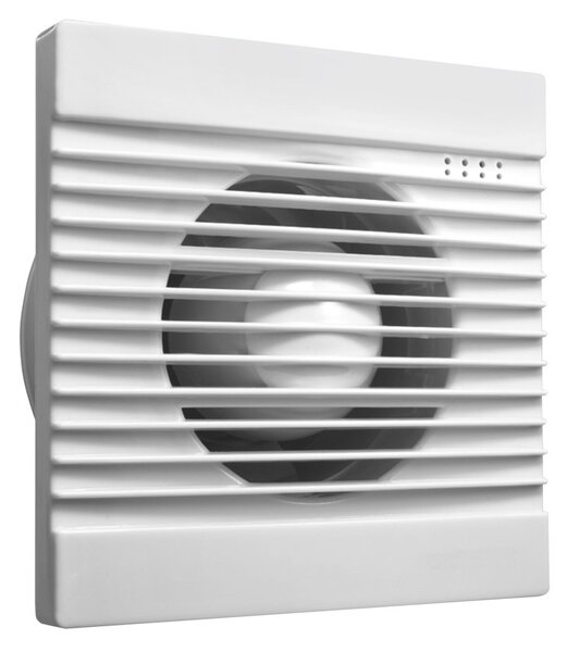 Aqualine Aqualine, Kúpeľňový ventilátor, 230V/50Hz, 100mm, biela, FBS300