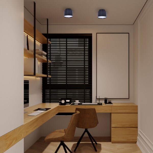 RABALUX 71319 Ovidia stropné svietidlo D110mm LED 16W/920lm 3000K čierna, biela