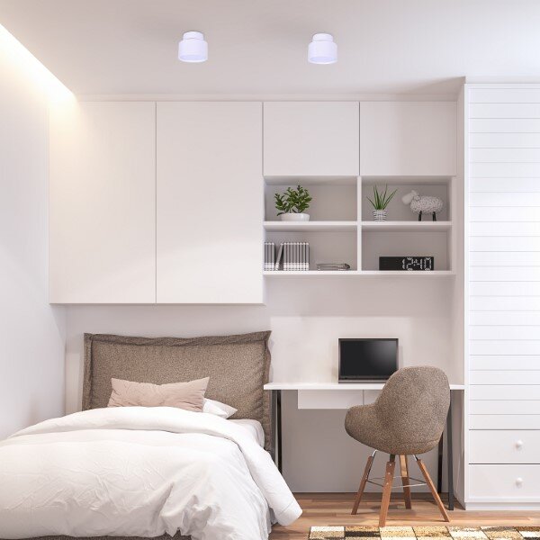 RABALUX 71324 Ovidia stropné svietidlo D110mm LED 16W/920lm 3000K biela