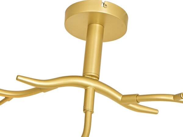 Brilagi - LED Prisadený luster MISTEL 9xG9/3W/230V zlatá
