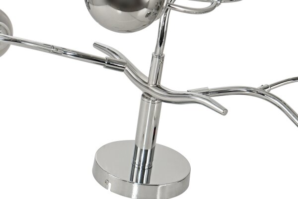 Brilagi - LED prisadený luster MISTEL 9xG9/3W/230V čierny chróm/dymová