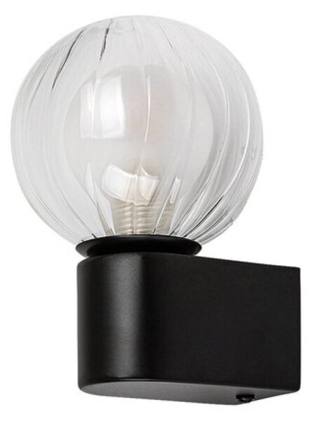 RABALUX 75021 Colzar nástenné svietidlo nad zrkadlo D100mm 1xG9 IP44 matná čierna