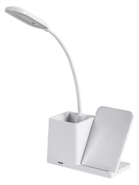 RABALUX 74233 Cerie stolové svietidlo LED 4W/200lm 3000+4000+6500K biela, bezdrôtové nabíjanie