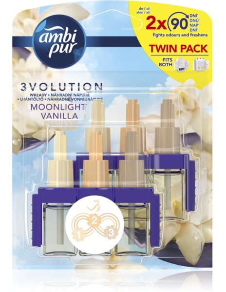 AmbiPur 3volution Moonlight Vanilla náhradná náplň 2x20 ml