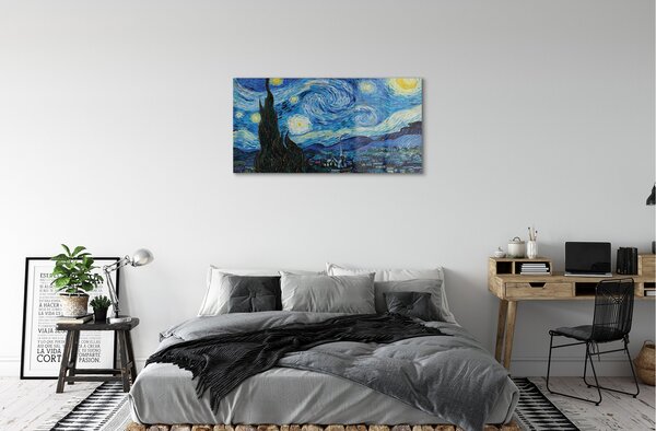 Obraz plexi Art hviezdnej noci 100x50 cm 2 Prívesky