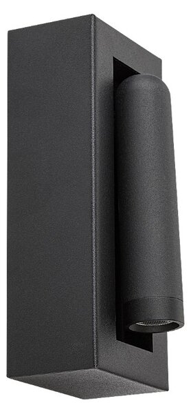 RABALUX 71285 Gello nástenné svietidlo s vypínačom D25mm LED 4W/210lm 3000K čierna