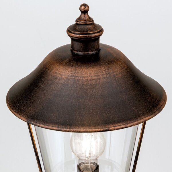 Orion AL 11K/360.44 - Vonkajšia lampa KENZO 1xE27/100W/230V IP44 bronz/patina