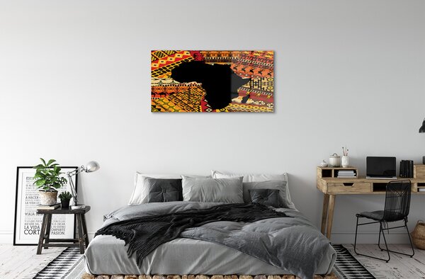Obraz plexi Mapa vzory 100x50 cm 2 Prívesky